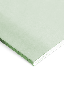 Плита строительная влагостойкая для сухой штукатурки стен (ПлСтВ) 9,5 мм